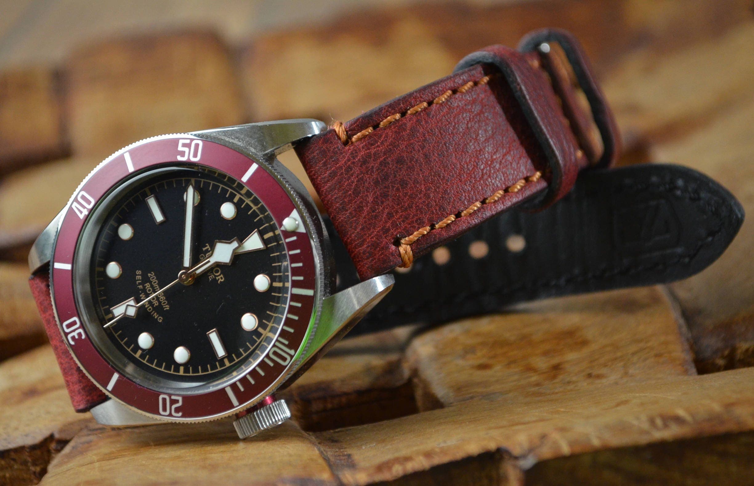 Tudor black bay 58 strap - Etsy 日本