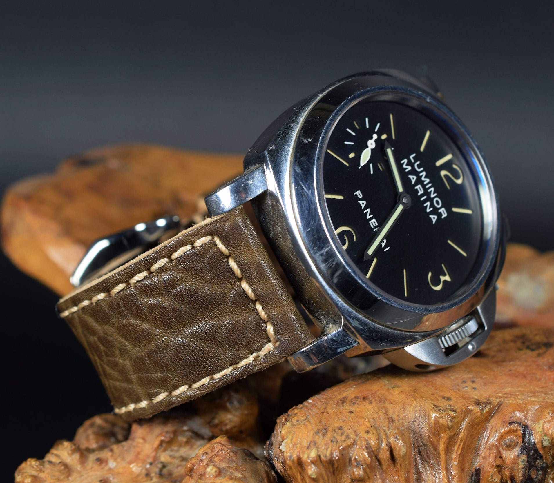 London Craftwork Flottiglia MAS - Correa De Reloj Hecha A Mano De Piel London Craftwork Flottiglia MAS - Correa De Reloj Hecha A Mano De Piel