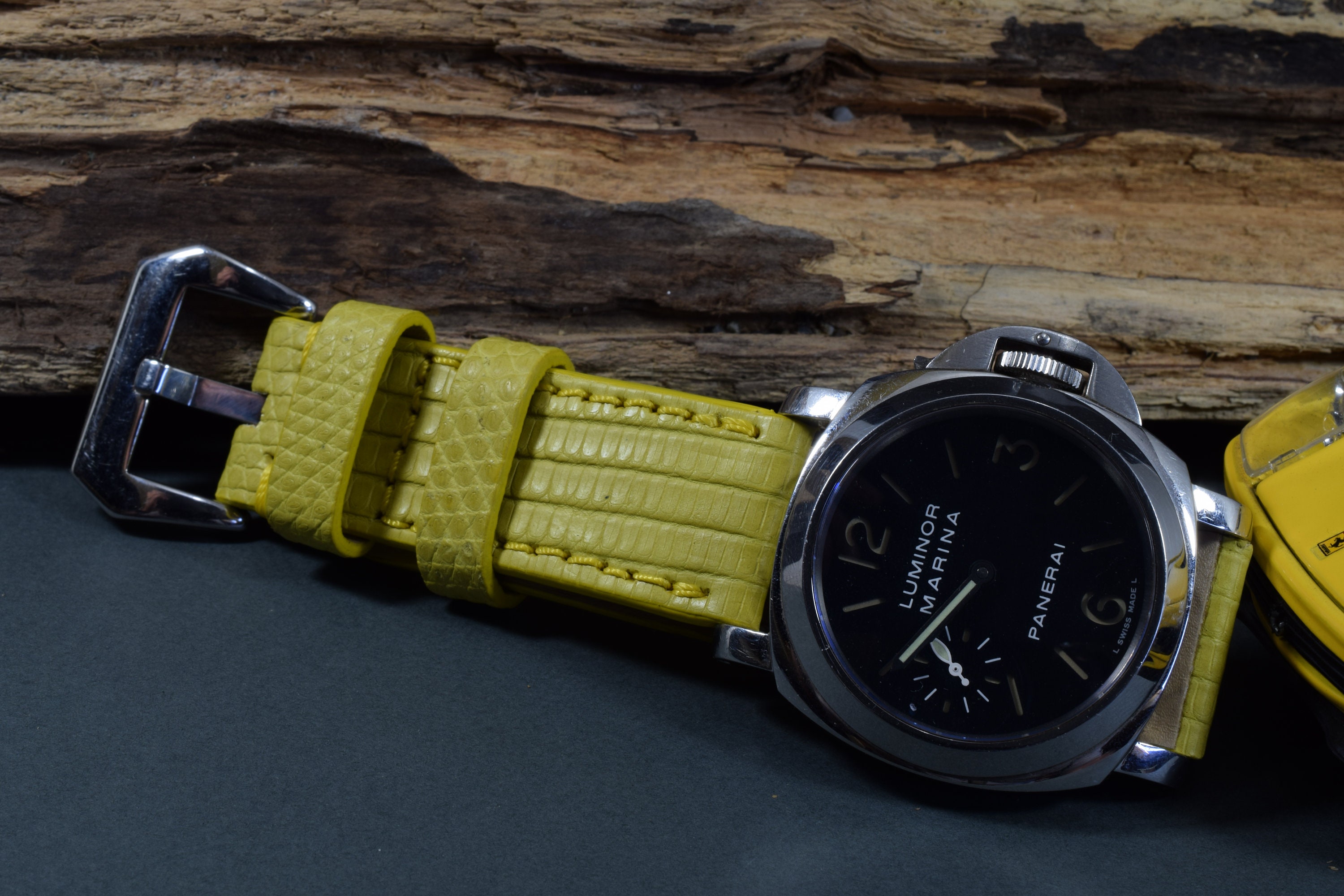 Cinturino Orologio In Pelle Di Lucertola Vera – Fatto A Mano Vietnam – Varie Larghezze