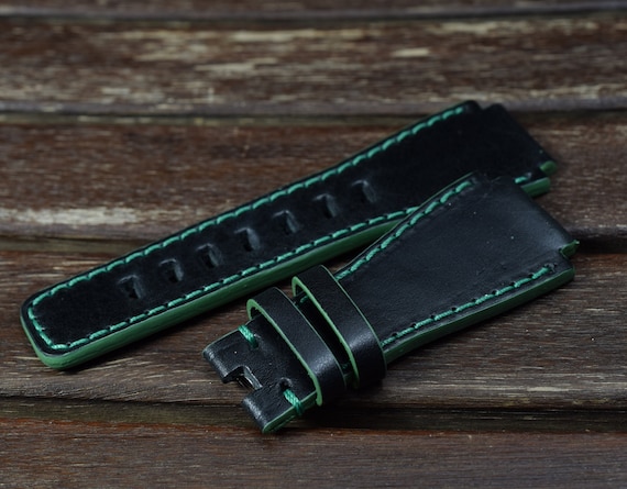 Cinturino Nato Masar 24 Mm In Pelle Marrone - Colore Nero - Foto 7