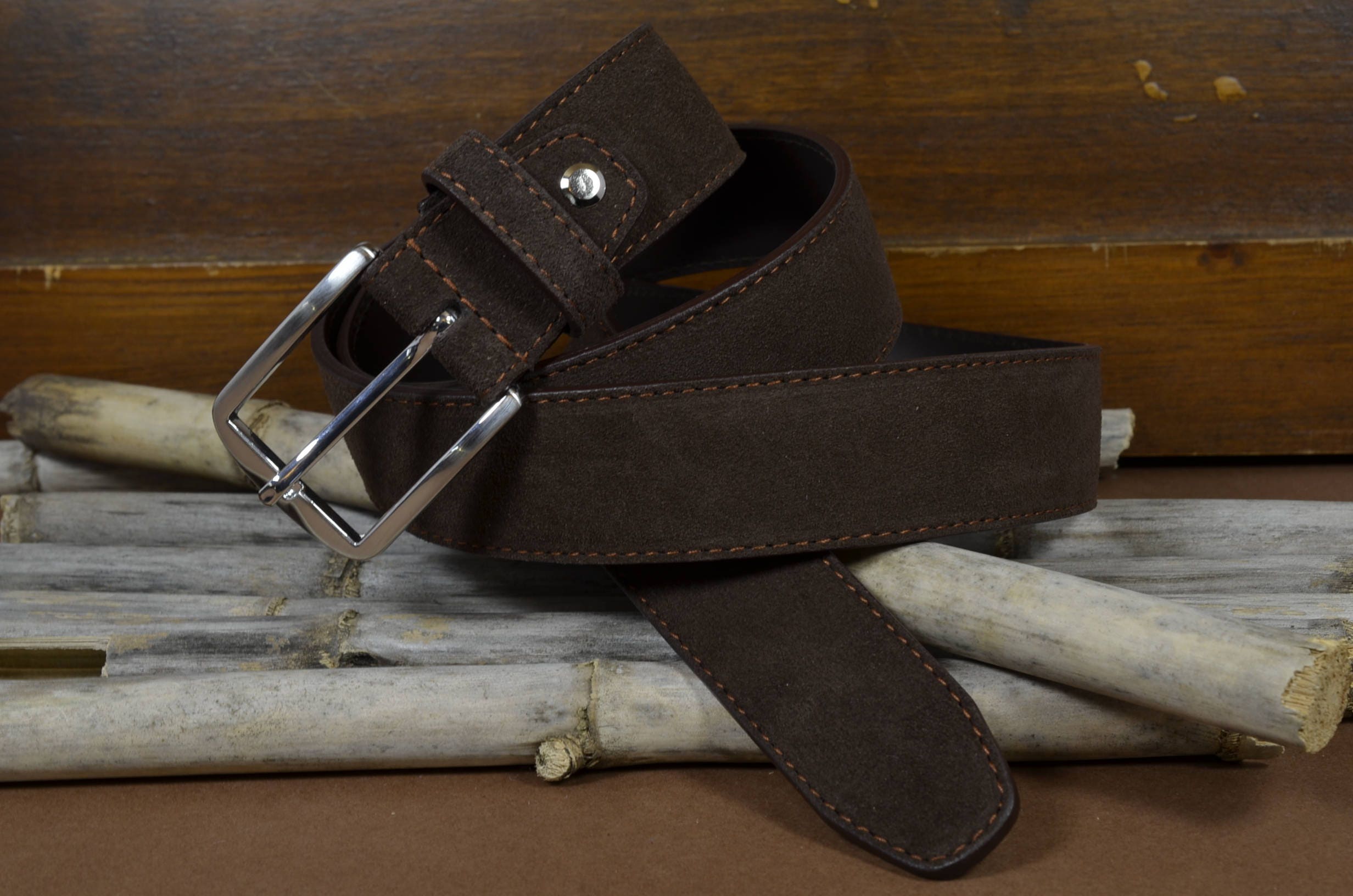 【MD.BROWN】<ANDERSONS> ヌバック ベルト UNITED ARROWS - 【MD.BROWN】<ANDERSONS> ヌバック ベルトの通販 by
