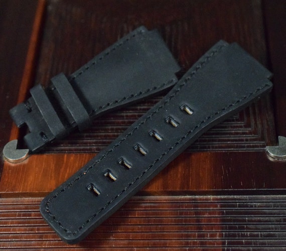 Cinturino Nato Masar 24 Mm In Pelle Marrone - Colore Nero - Foto 8