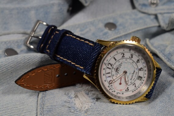 Bracelet En Toile Militaire US Vert - 22mm - Compatible Omega, Rolex, Seiko, Etc. - Neuf Sans étiquette