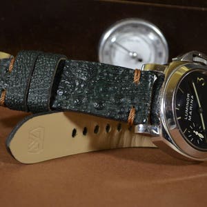 Cinturino Per Orologio Vintage Fatto A Mano In Vera Pelle