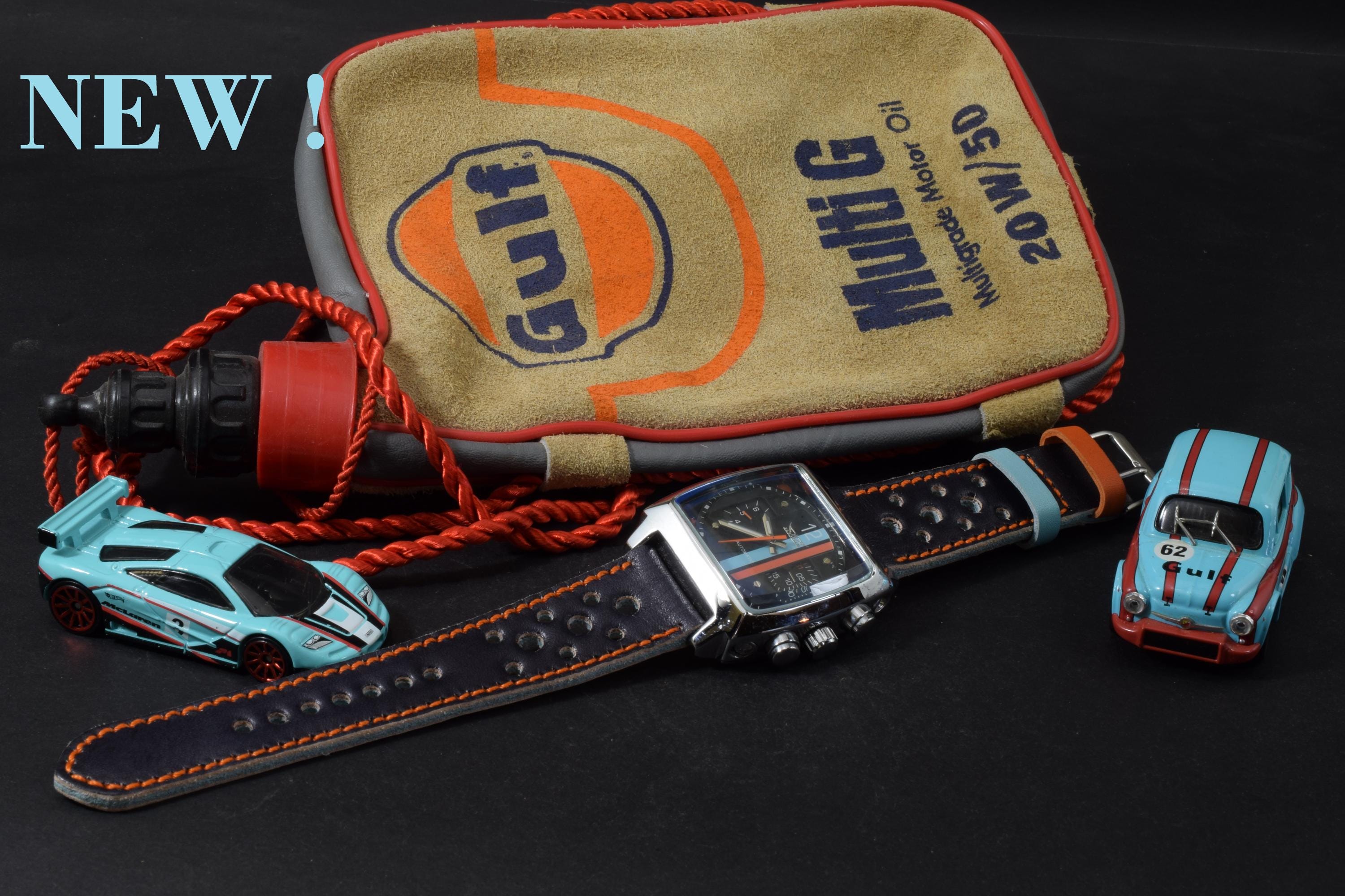 Le Mans Gulf Watch Strap MA Watch Strap 24 22 20 Mm Jerez Gulf