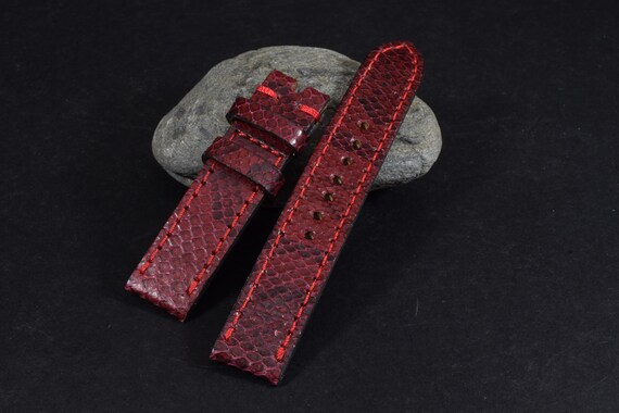 VintageTime, cinturino in pelle di vitello con grana di struzzo, fibbia in acciaio inox, larghezza e colori a scelta, cinturini da 18 mm, 20 mm, 22 mm, 20mm, Acciaio inossidabile Sughero acciaio