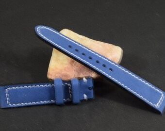 人気新品 20/18 Strap Watch MA 130/80 Calf Nubuck Blue Light Mm 温室・飼育ケース
