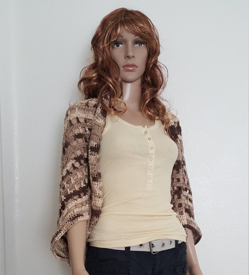 Lightweight Summer Shrug Crochet Pattern Etsy