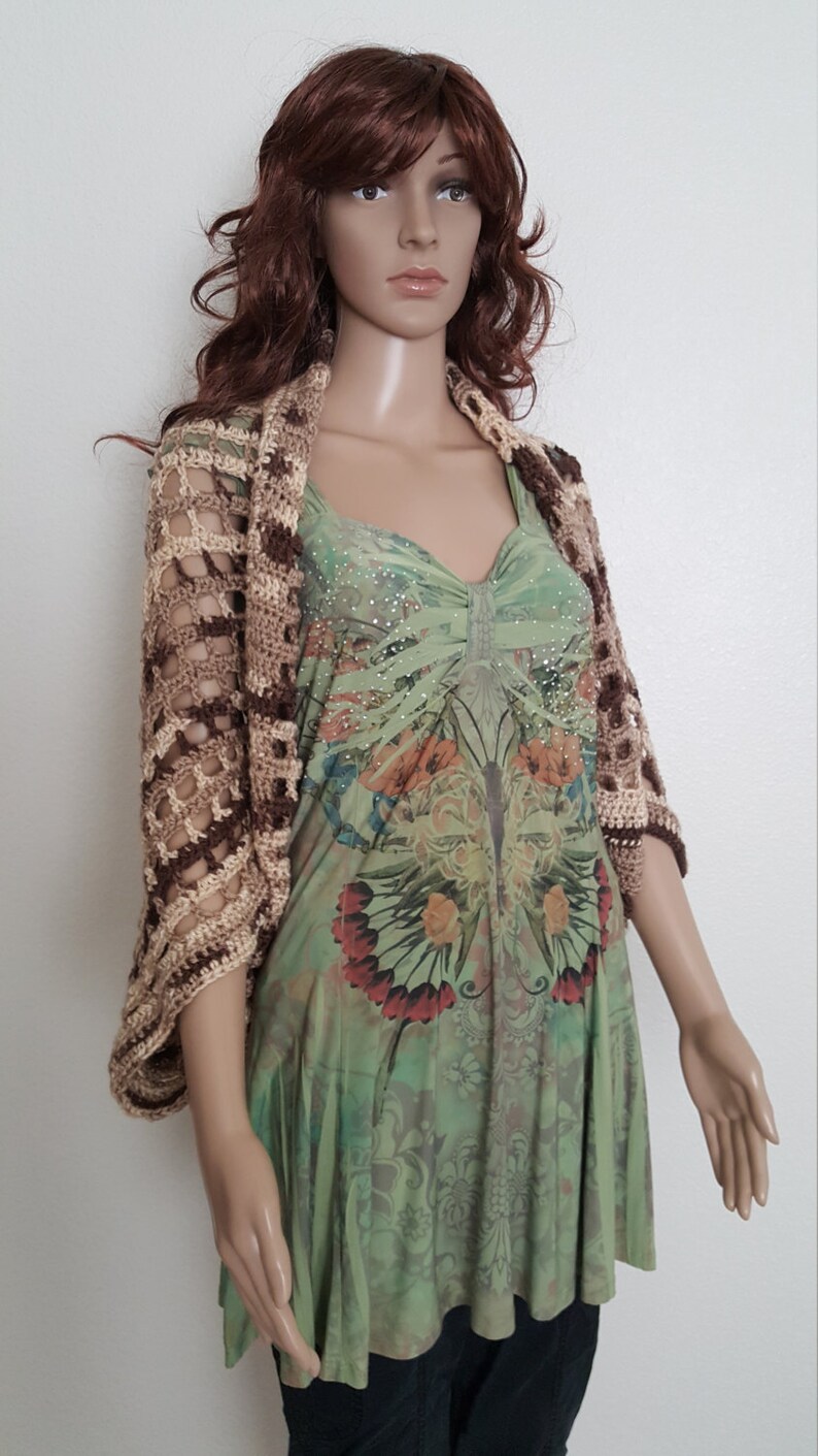 Lightweight Summer Shrug Crochet Pattern Etsy