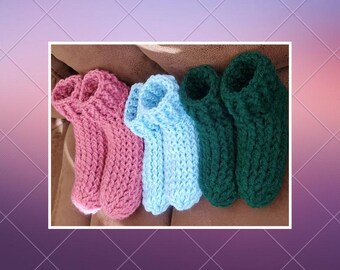 Women's Handmade Crochet Slippers