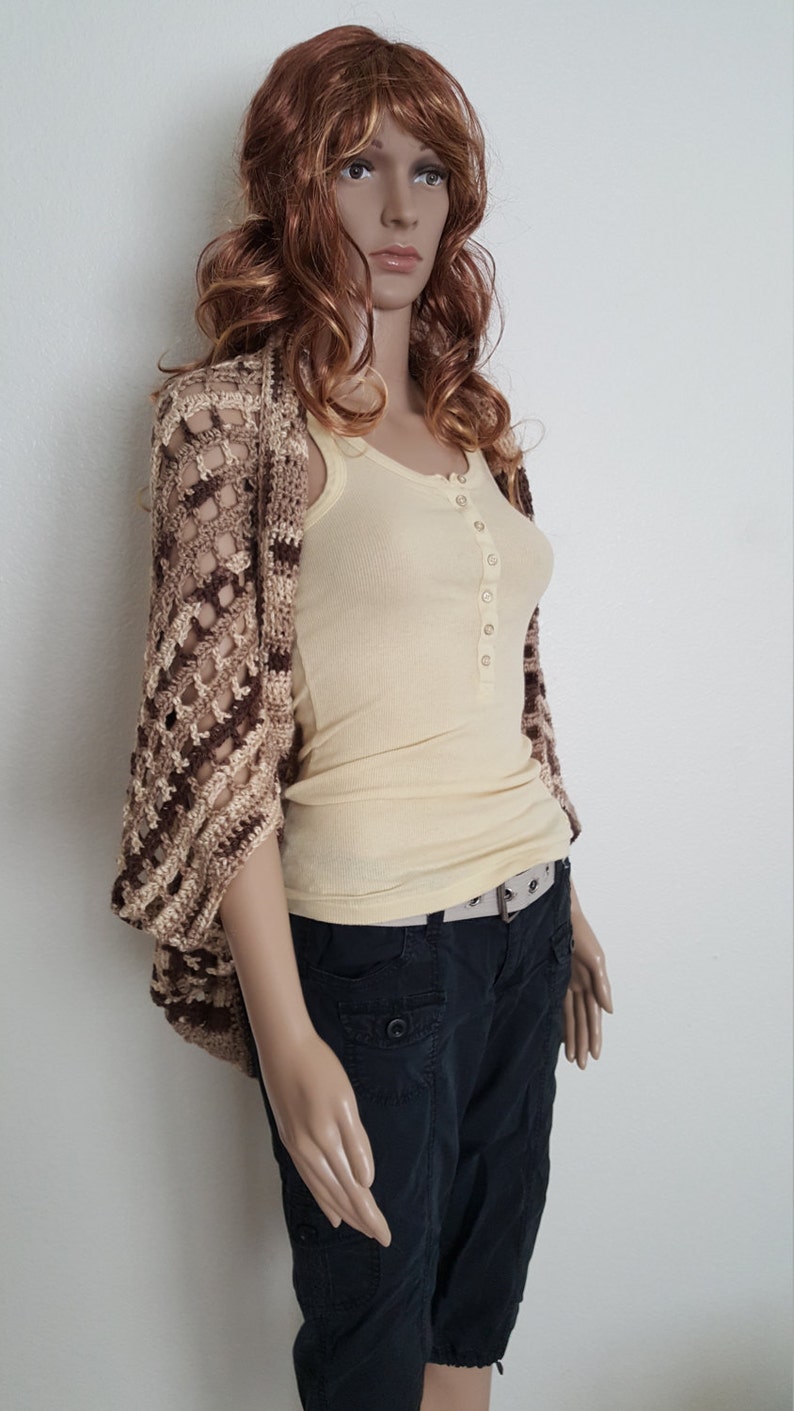 Lightweight Summer Shrug Crochet Pattern Etsy