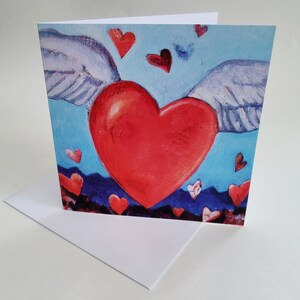 Cartes Mountain Heart // 2 cartes ou plus // Au choix // Cartes de voeux vierges