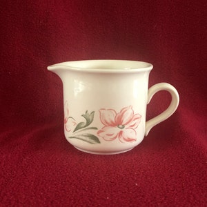 Staffordshire Tableware Coloroll Flower Pattern Jug