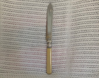 EPNS vintage Cake Knife 24.5cm de long vers les années 1930