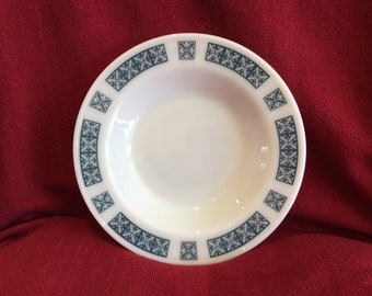 Pyrex JAJ Belmont Soup bowls 1/2 pint 8 7/16 diameter circa 1960