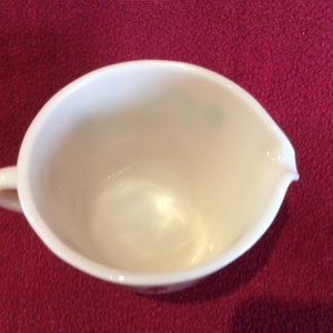 Pyrex Rustic Milk Jug Creamer circa 1982 image 2