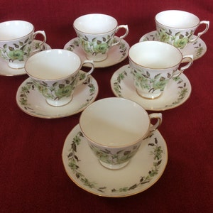 Colclough Sedgley 8648 Tea Cup and Saucer Duo image 1