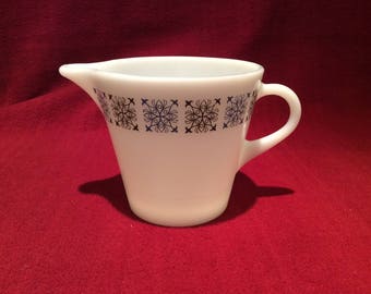 Pyrex JAJ Chelsea Milk Jug circa 1960