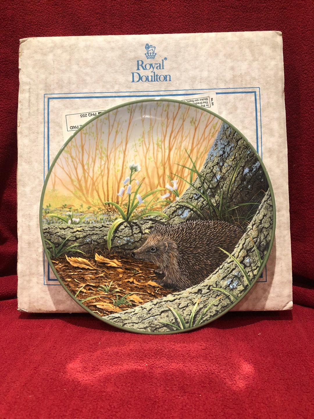 Royal Doulton W G Rollinson's Portraits of Nature the Wary Etsy