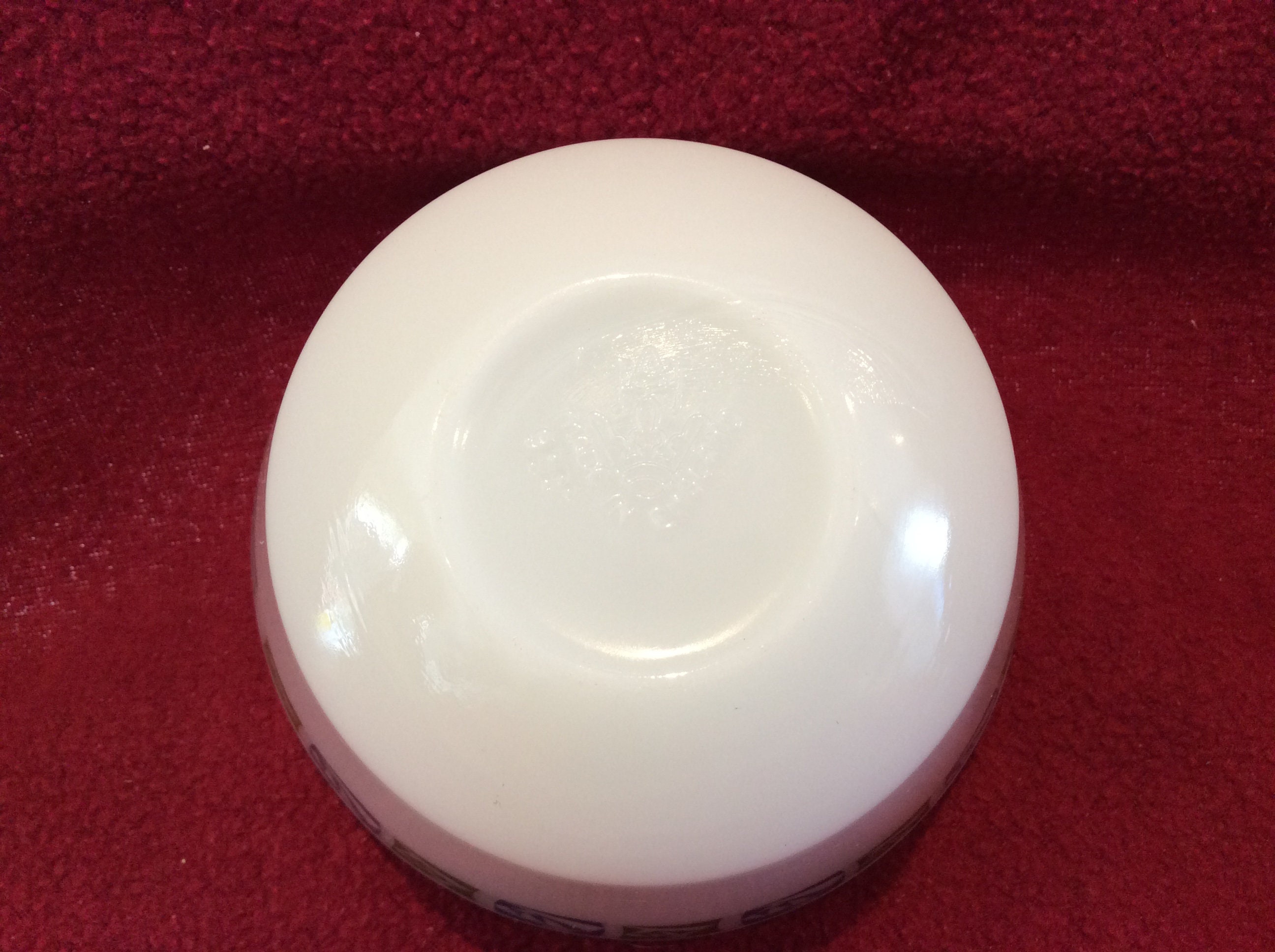 Pyrex JAJ Checkers Sugar Bowl - Etsy