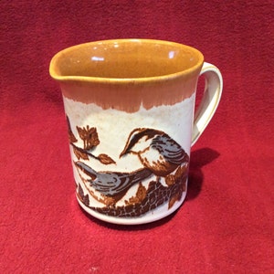 Ashdale Blue Bird Milk Jug or Creamer circa 1970