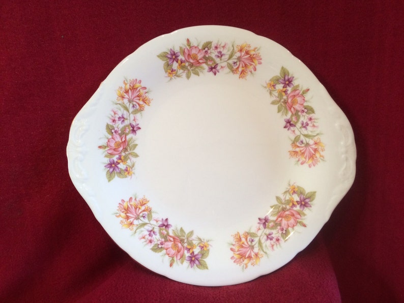 Colclough Wayside BreadCake Plate