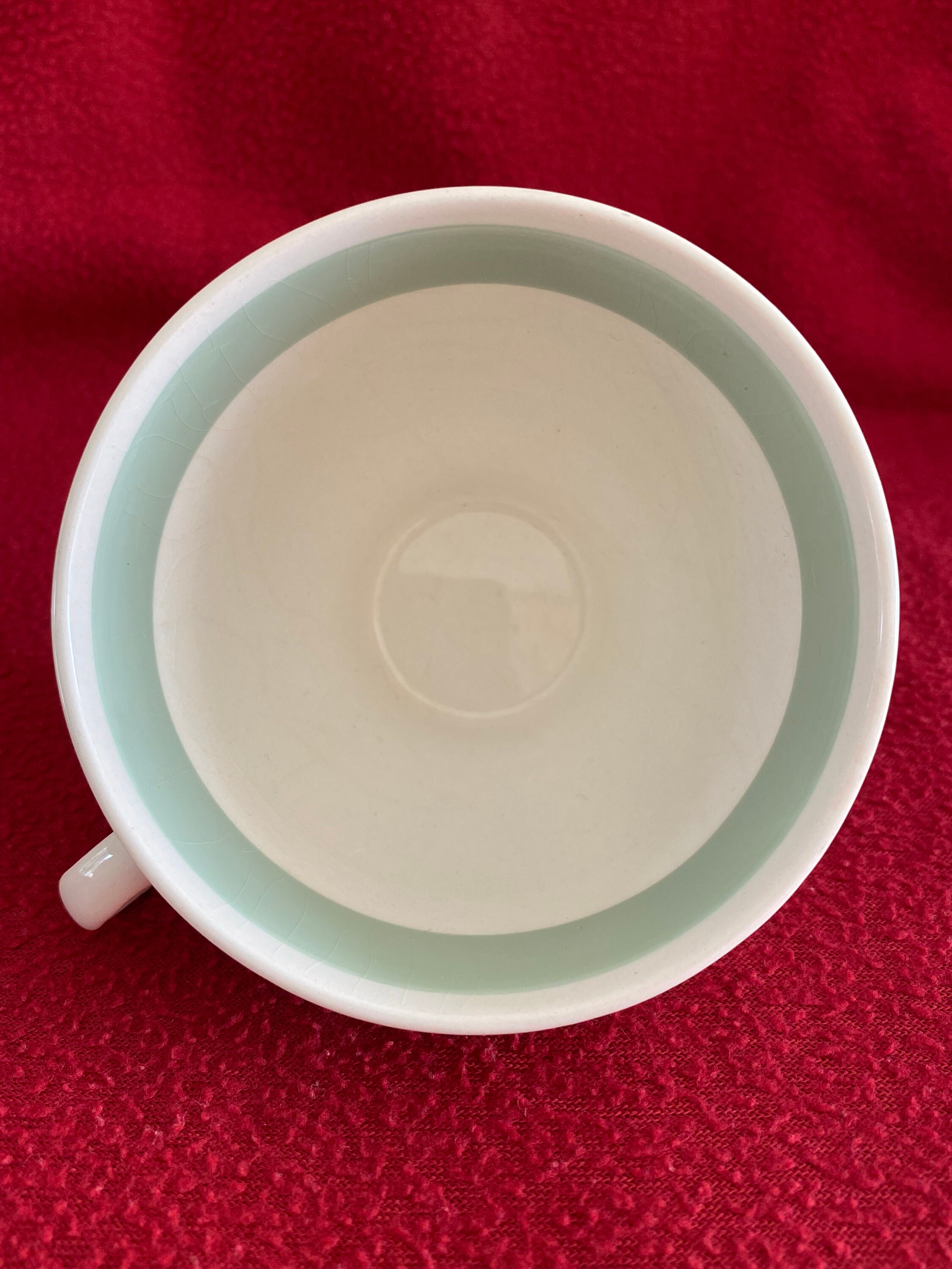 Woodsware Wood & Sons England Clovelly Pattern Tea Cup Woodsware Wood & Sons England Clovelly Pattern Tea Cup