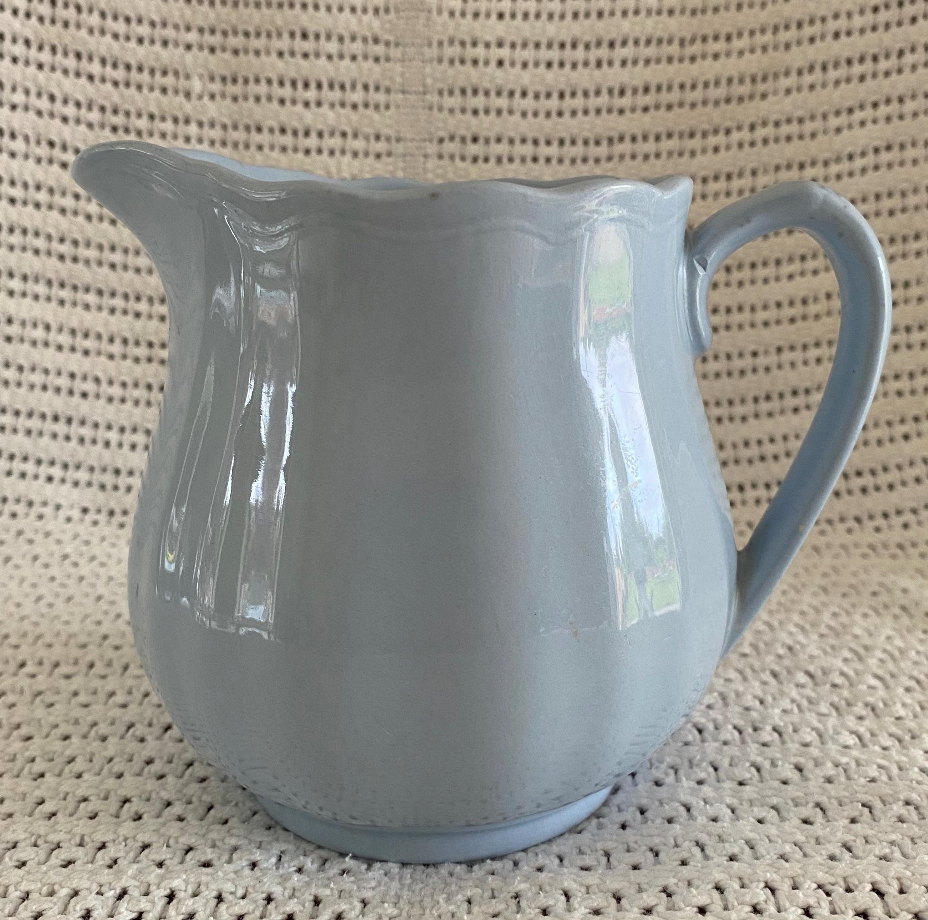 J&G Meakin Sol Glamour Celeste ブルー セラミック 1pt ミルク ジャグ