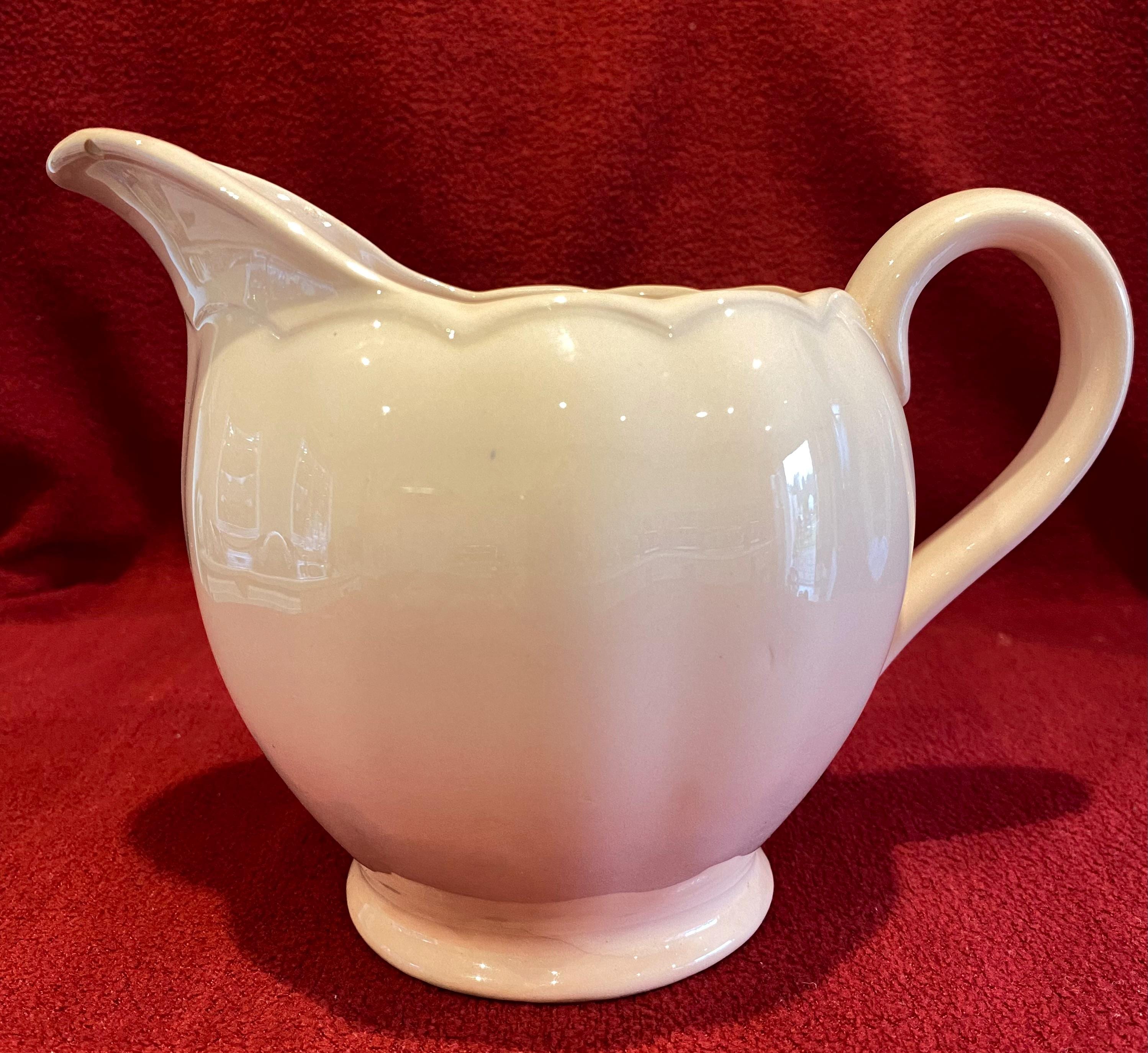 Vintage Grindley Peach Petal Ware Milk Jug: English Kitchenalia