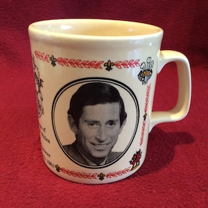 Vintage Kiln Craft Mug: Charles & Diana Wedding, 1981