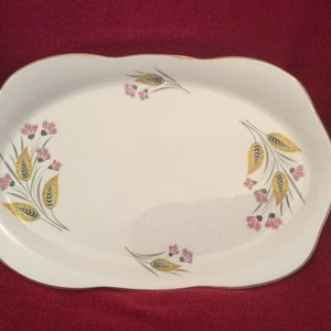 Alfred Meakin Thistle Sandwich Plate