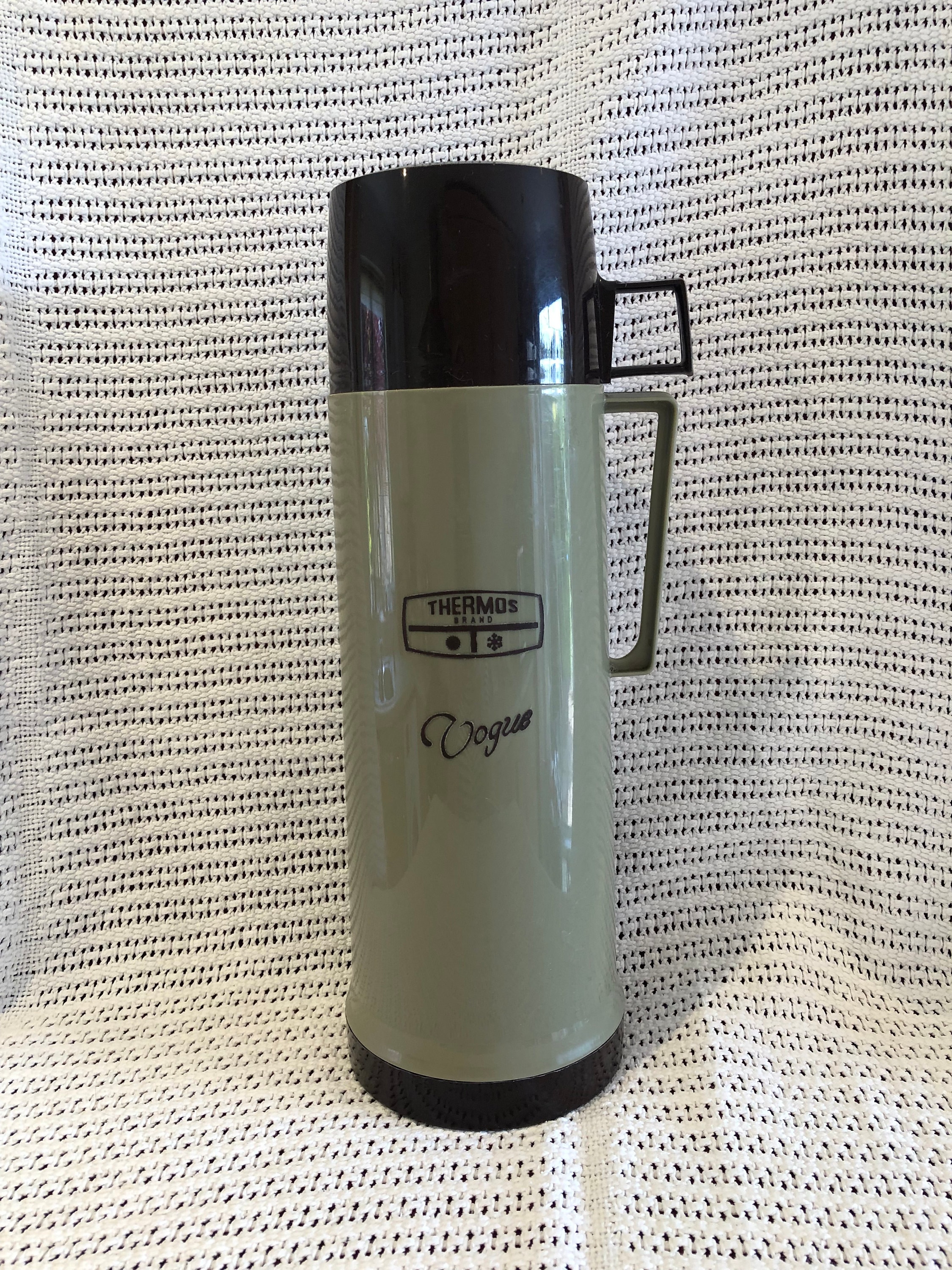 Thermos 2 Vogue Insulated 17 Ounce Stainless Steel Bottle Cold Hot Liquid  Gray