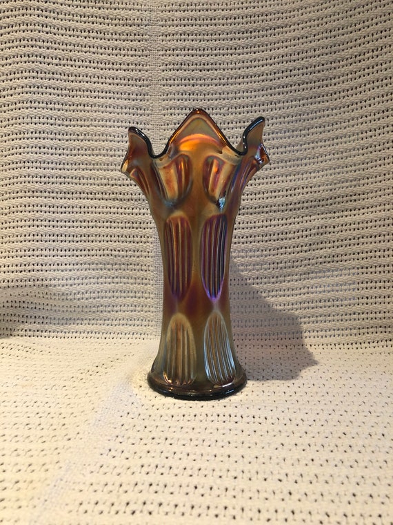 ヴィンテージ❤️希少 フェントンフラワーベース ブラックバスケット