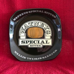 PDM Wade Watneys Special Bitter Porcelain Ashtray 20.5cm x 20.5cm