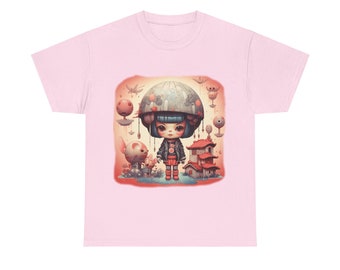 Camiseta japonesa Harajuku para chica, Regalo Harajuku, Camiseta japonesa para chica Harajuku, Regalo para ella, Camiseta japonesa para chica Harajuku