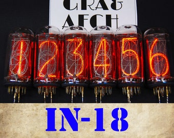 6 x NIXIE tube LC531 DOLAM NOS in box - FR 6 x NIXIE tube LC531 DOLAM NOS in box - FR