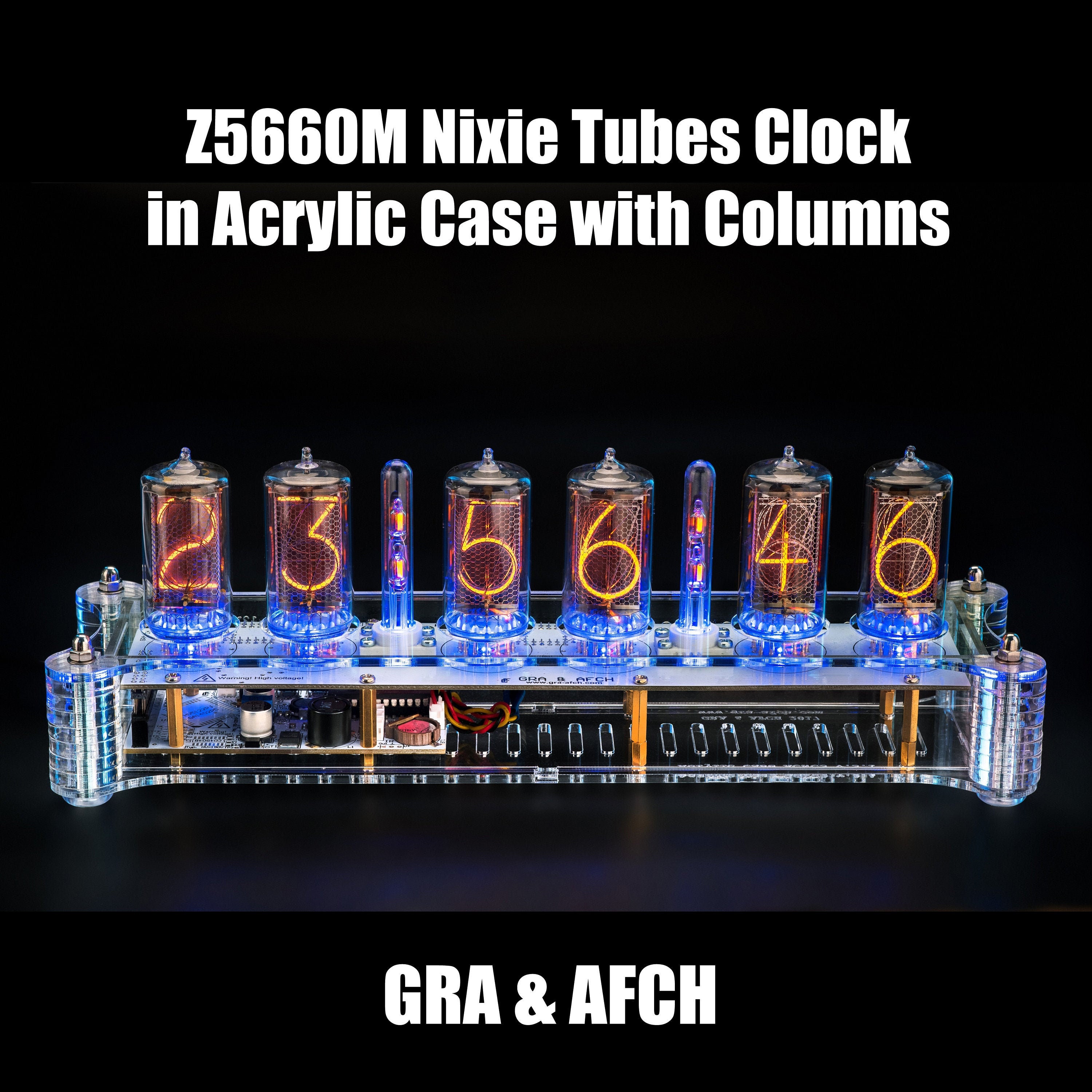 ニキシー管 Z5660M 4個セット Z5660m nixie clock - Etsy 日本