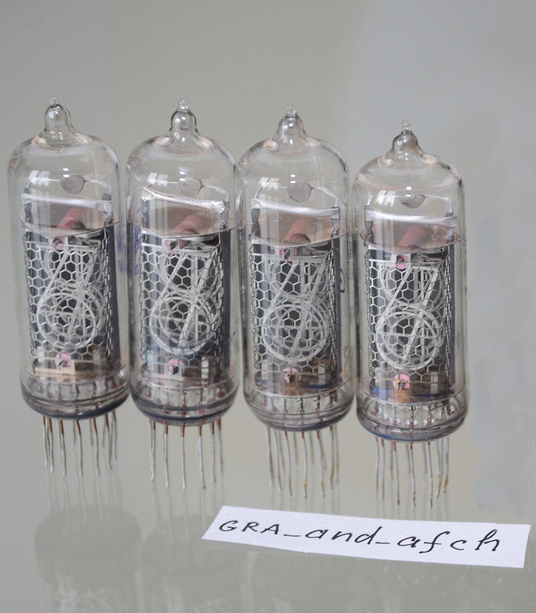 Set of IN-14 Nixie Tubes [4 Pcs] - Etsy