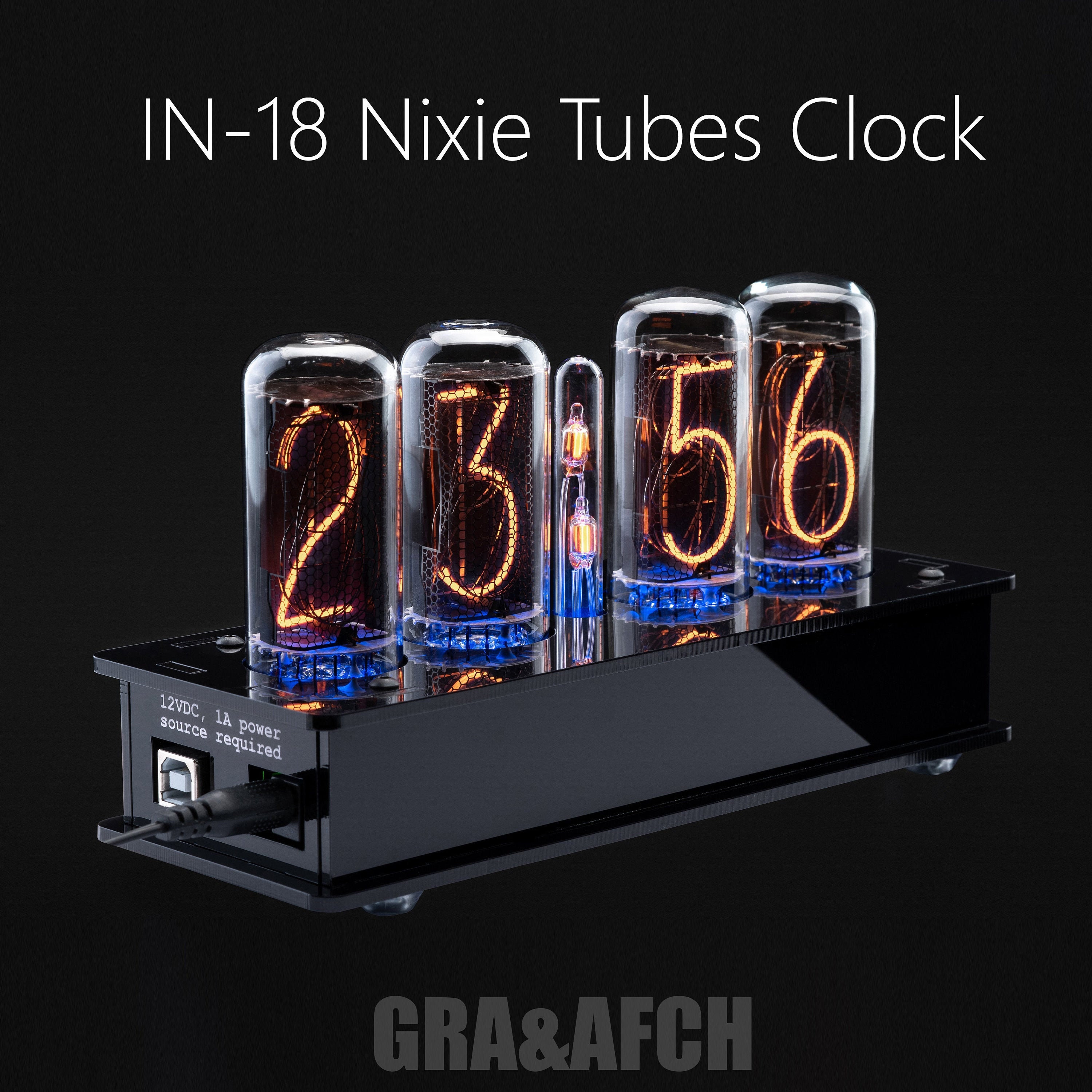 In 18 nixie clock - Etsy 日本