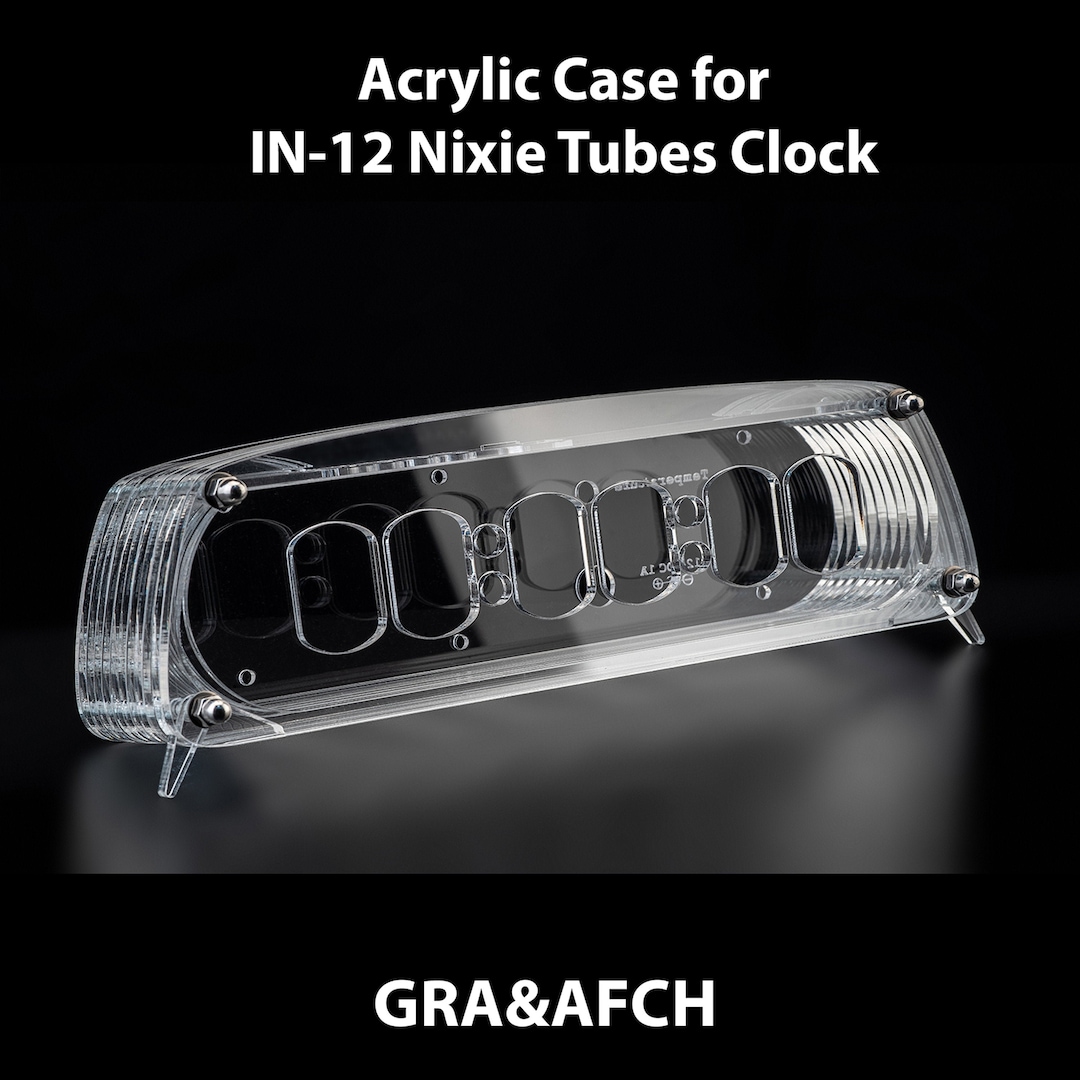 Acrylic Case for IN-12 Nixie Tubes Clocks - Etsy