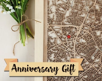 Anniversary Gift - Wood Map Wooden Travel Rustic Home Wood Wall Art 5th Anniversary Gift Husband Home Decor Craftsman