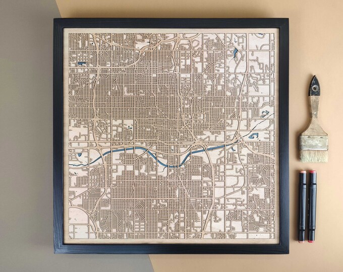 Oklahoma Personalized Wooden Map - Home Decor Wall Art Gift
