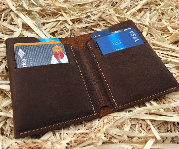 Men's Leather wallet Men's Wallet Leather Wallet | Etsy