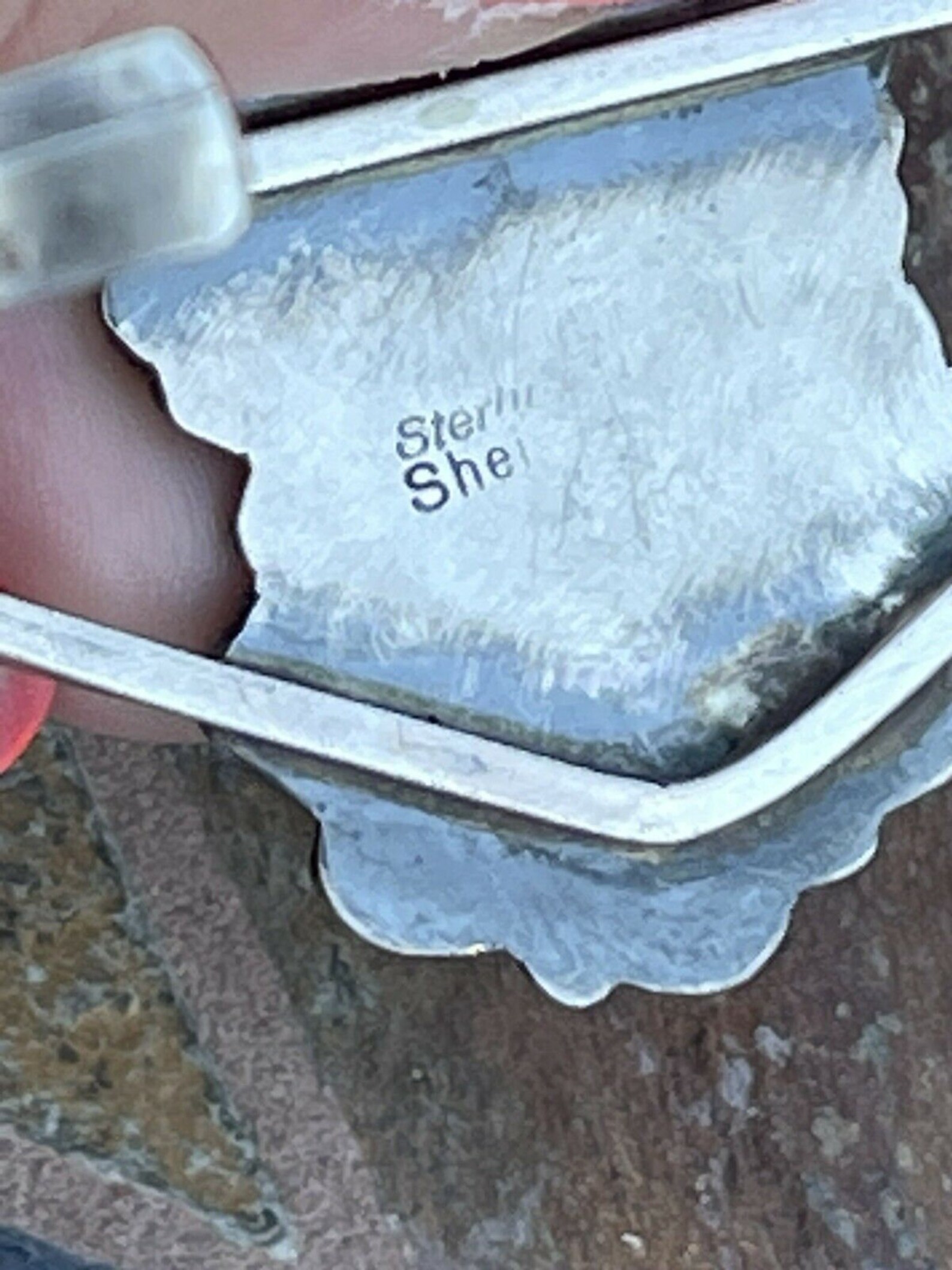 Wunderschöner Navajo Weißer Büffel und Sterling Silber Armband | Etsy