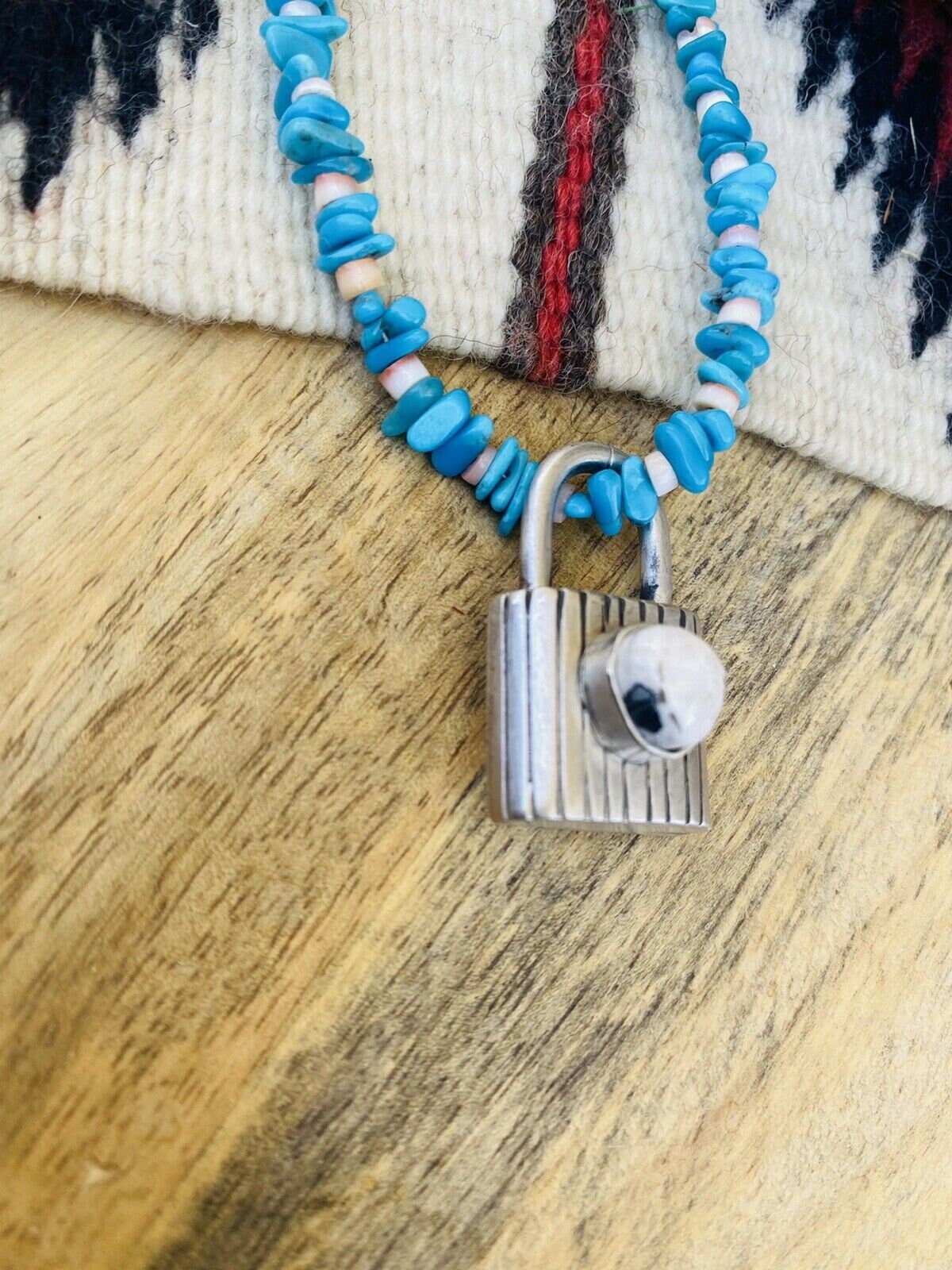Navajo Weißer Büffel und Sterling Silber Memuillon Anhänger | Etsy