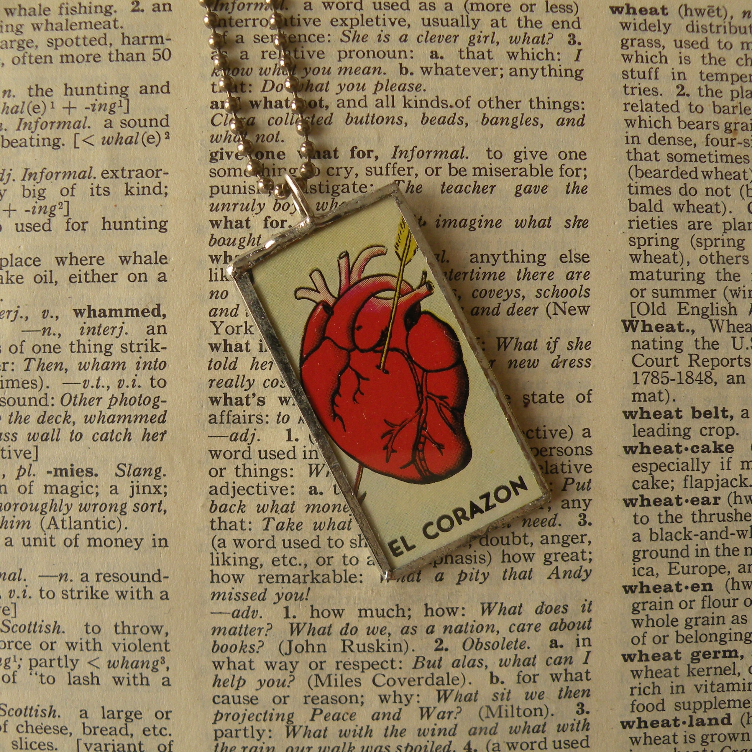 El Corazon Heart Las Jaras Arrows Mexican Loteria Cards - Etsy