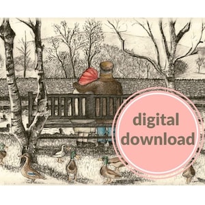 Instant Premium Digital download Druck A4 &#39;Momente wie dieser werden sie nie satt&#39;