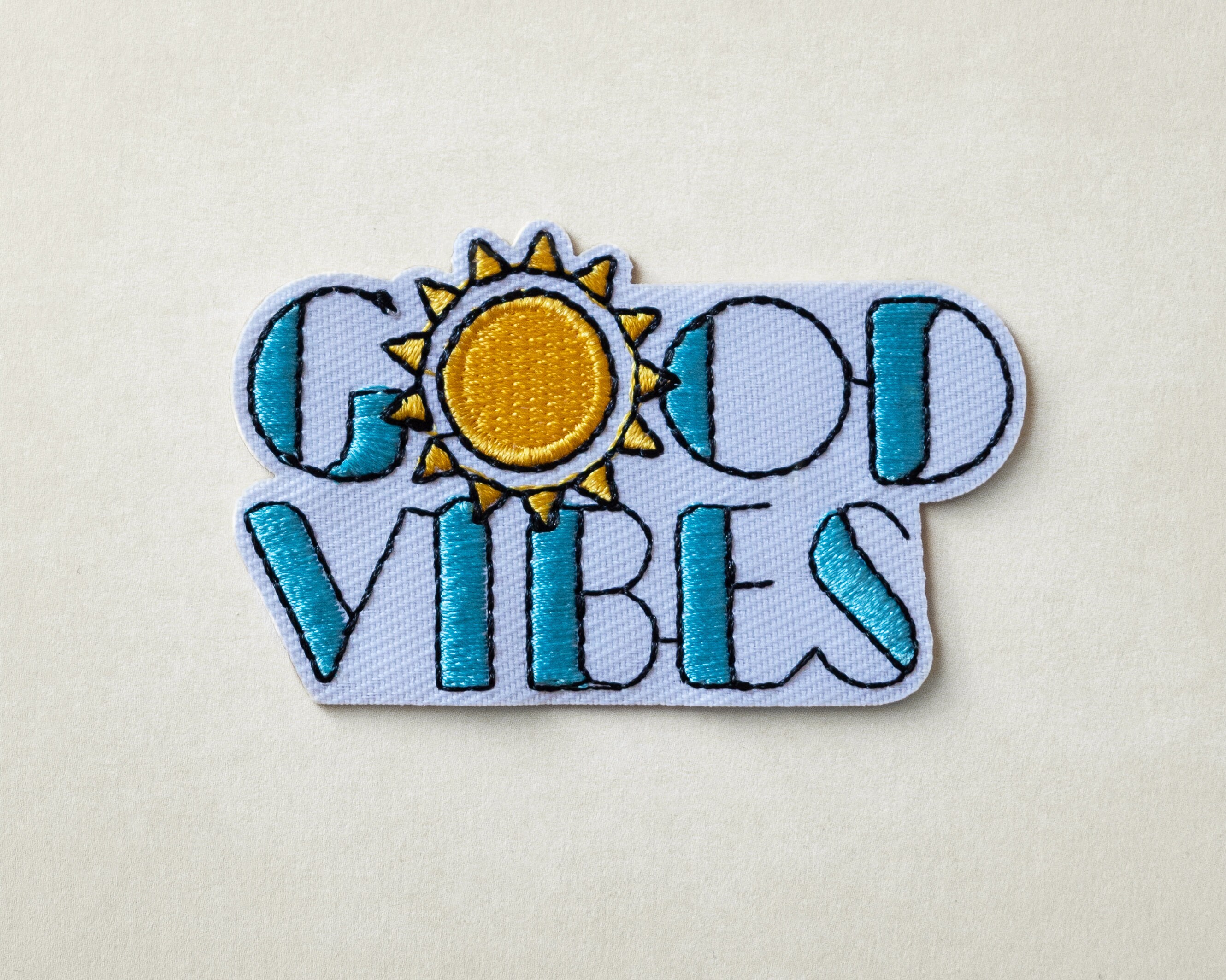 Holidays Summer Patch: Embroidered Iron Patch / Applique Iron Iron