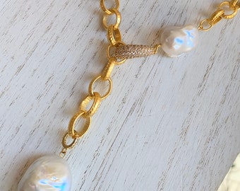 Baroque Pearl Necklace