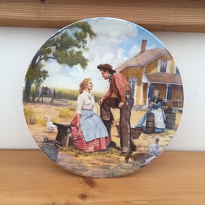 Knowles 1985 Vintage Collectors Plate Oh What A Beautiful Mornin' by Mort Kunstler image 1